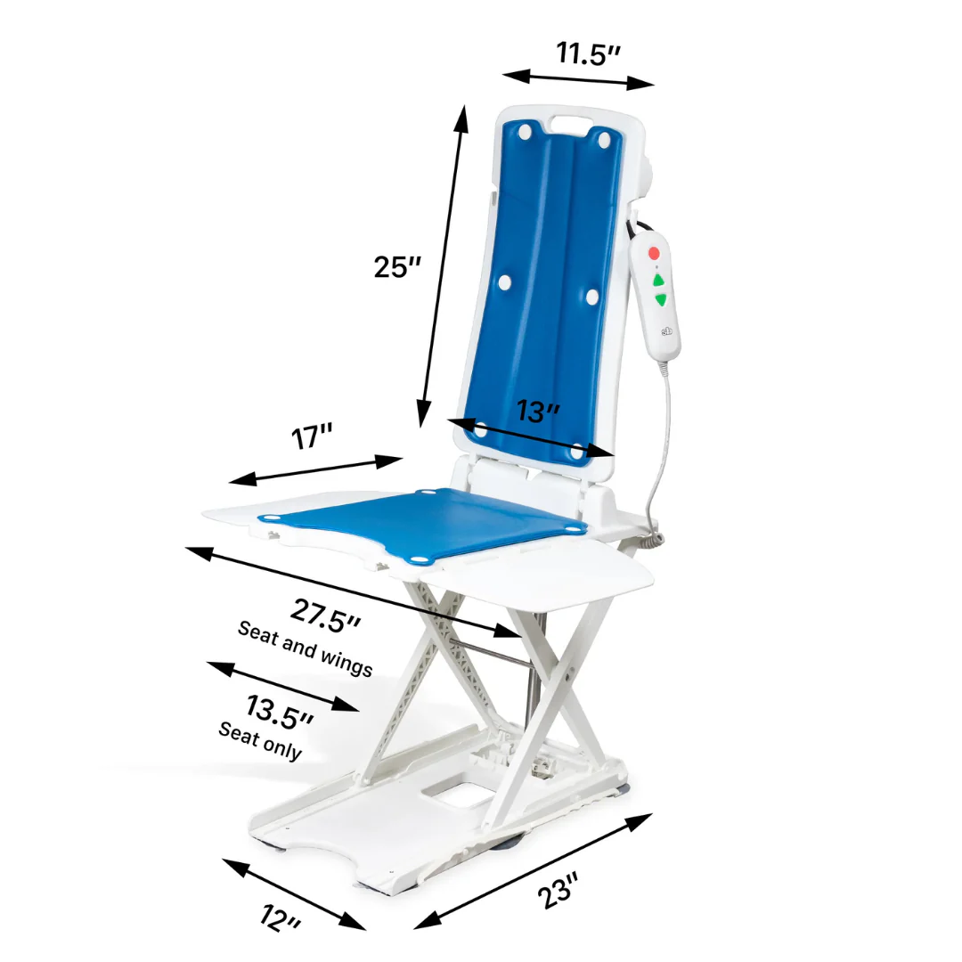 SolutionBased BathLyft - Battery-Powered Bathtub Lift Chair - Image 10