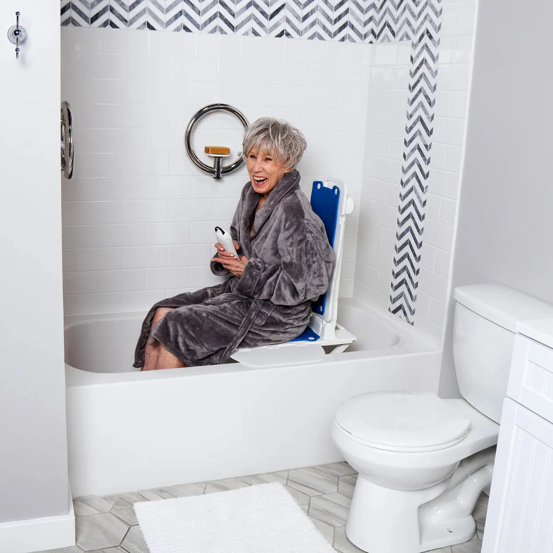 SolutionBased BathLyft - Battery-Powered Bathtub Lift Chair - Image 9