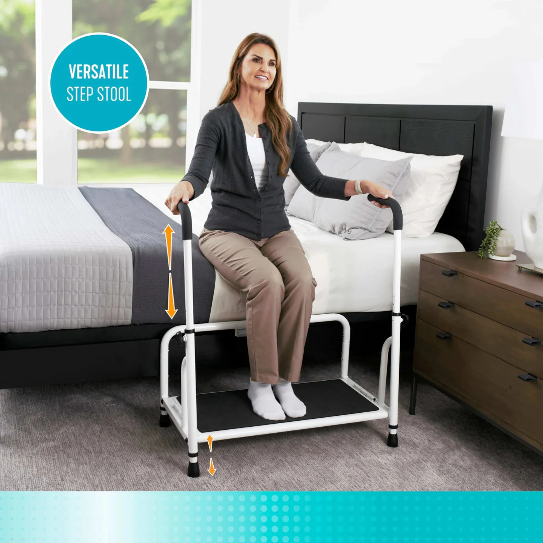Stander Step Bedside Platform with LED Lighting - Image 2