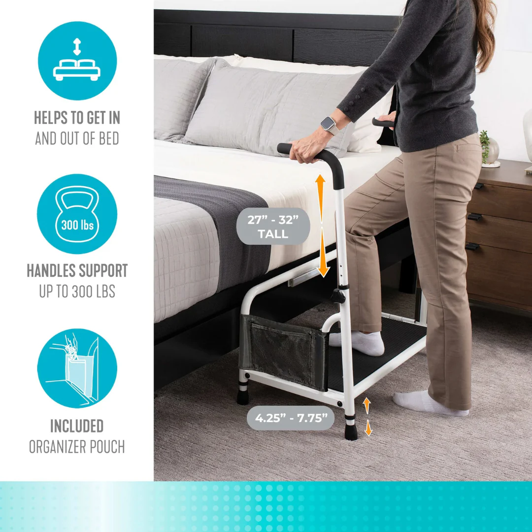 Stander Step Bedside Platform with LED Lighting - Image 8