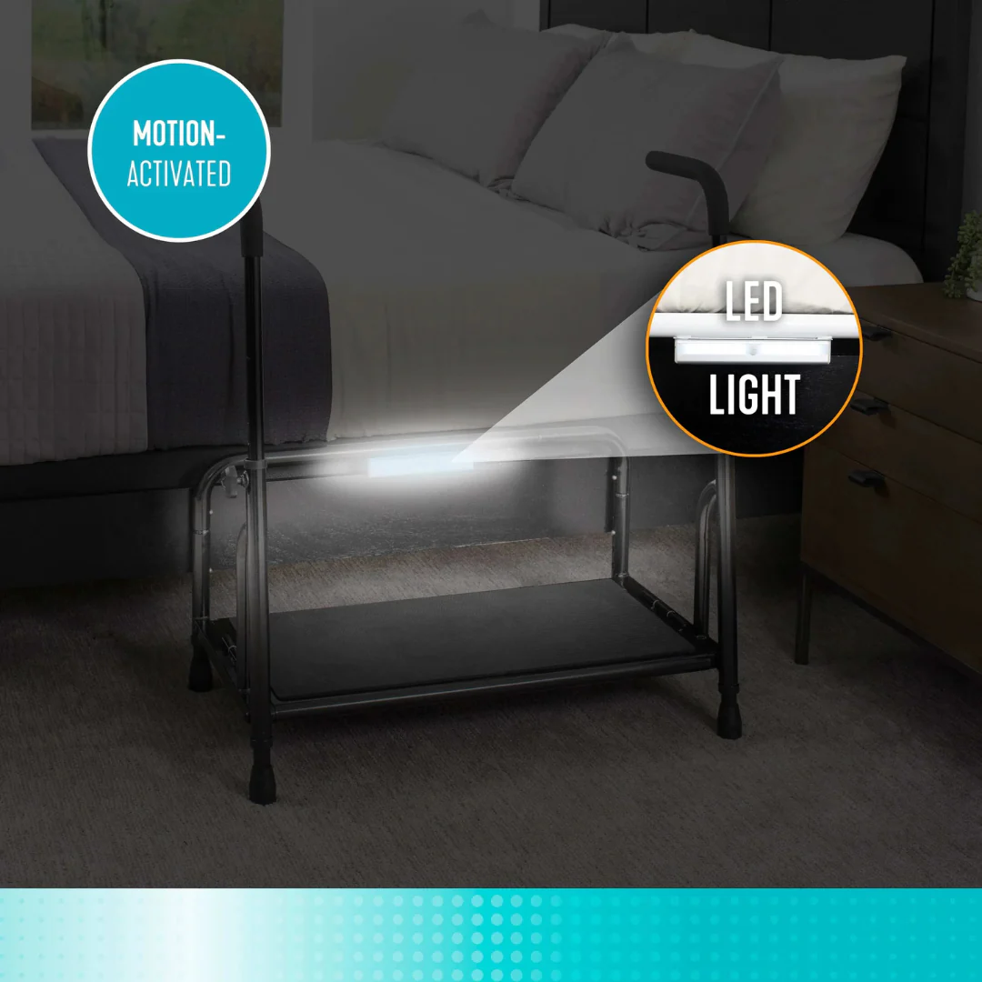 Stander Step Bedside Platform with LED Lighting - Image 9