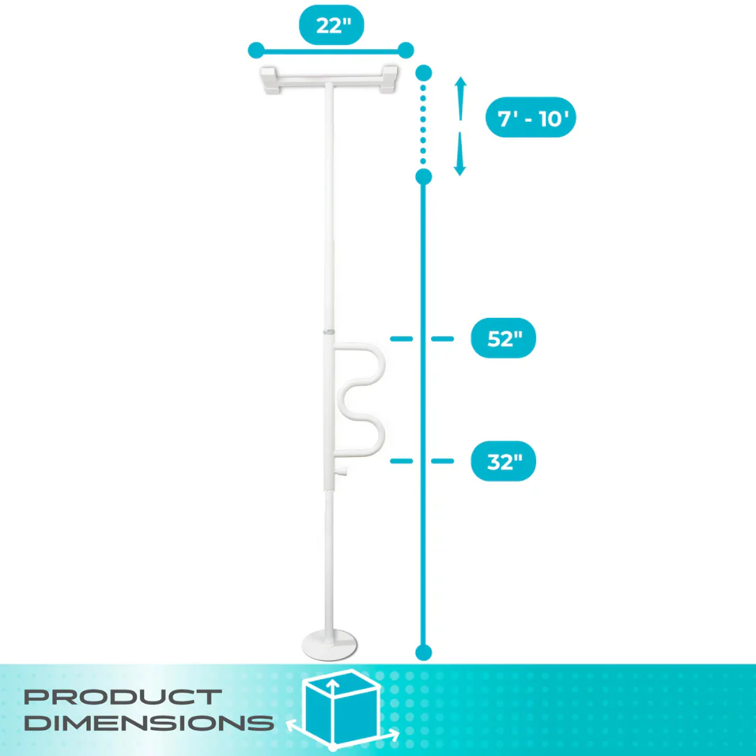 Stander Wonder Pole HD - Bariatric Fall Prevention Safety Pole - Image 4