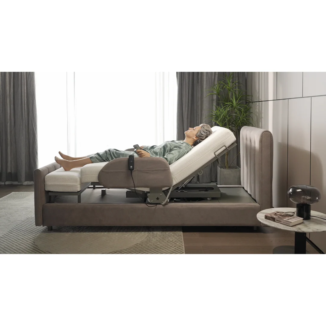 Charme Starsleep Orin Rotating Full Electric Lift Assist Bed with Heat & Massage - Image 28