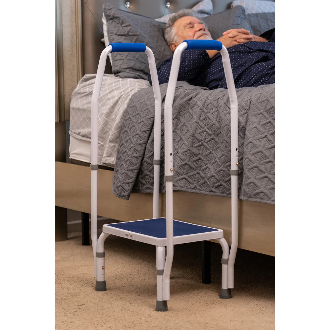 Step2Bed Mini Bedside Stepper with Fall Prevention Handles - Image 12