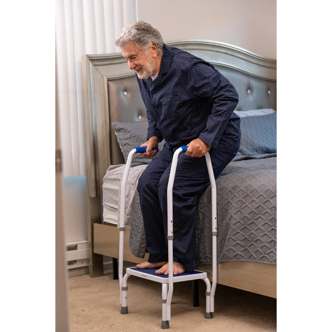 Step2Bed Mini Bedside Stepper with Fall Prevention Handles - Image 13