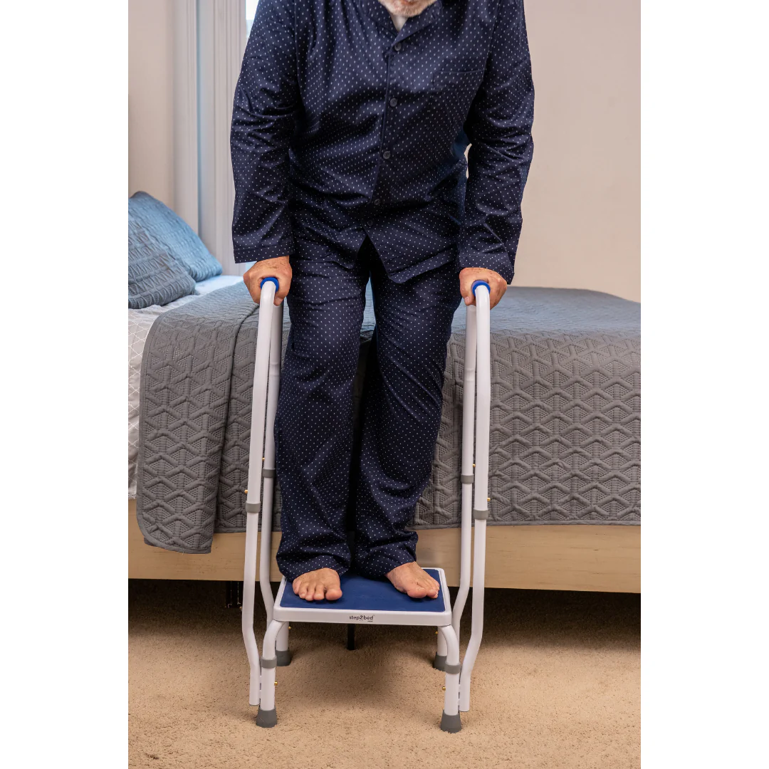 Step2Bed Mini Bedside Stepper with Fall Prevention Handles - Image 9