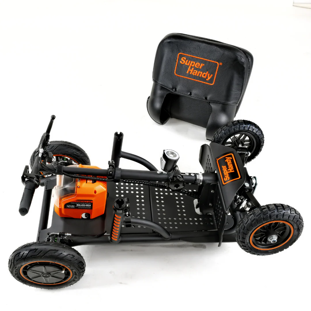 SuperHandy Explorer Portable Power Mobility Scooter - Heavy-Duty Design - Image 18