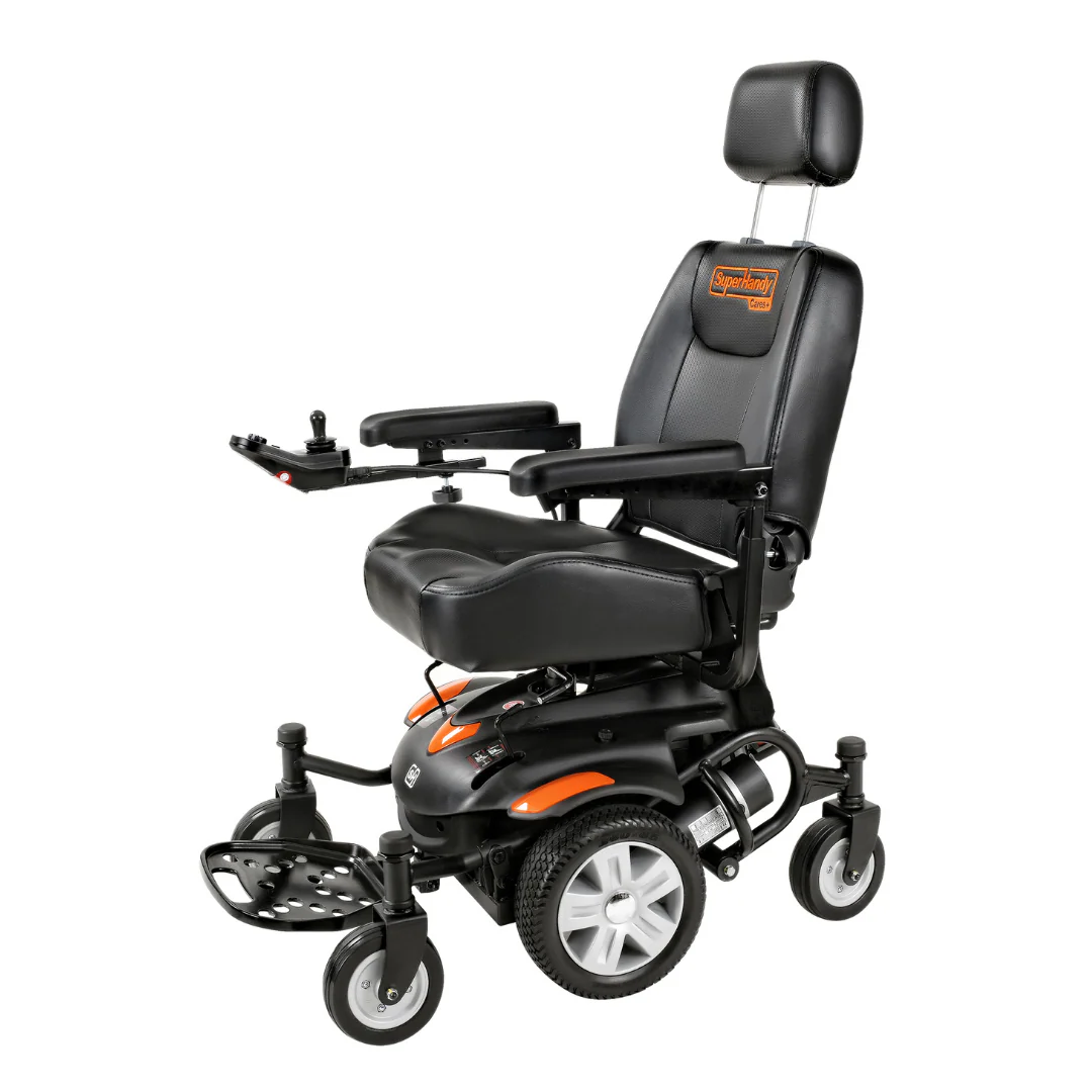 SuperHandy GoRide CRX Powerchair - Mid-Wheel Drive - 12.8 Mile Range - Image 17