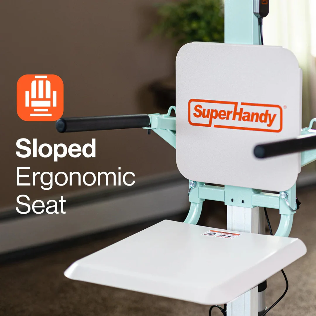 SuperHandy GoRise FC - Bariatric Electric Floor to Chair Lift - Image 12