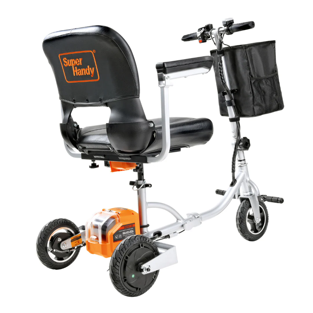 SuperHandy Passport Plus Portable Power Mobility Scooter - 11 Mile Range - Image 11