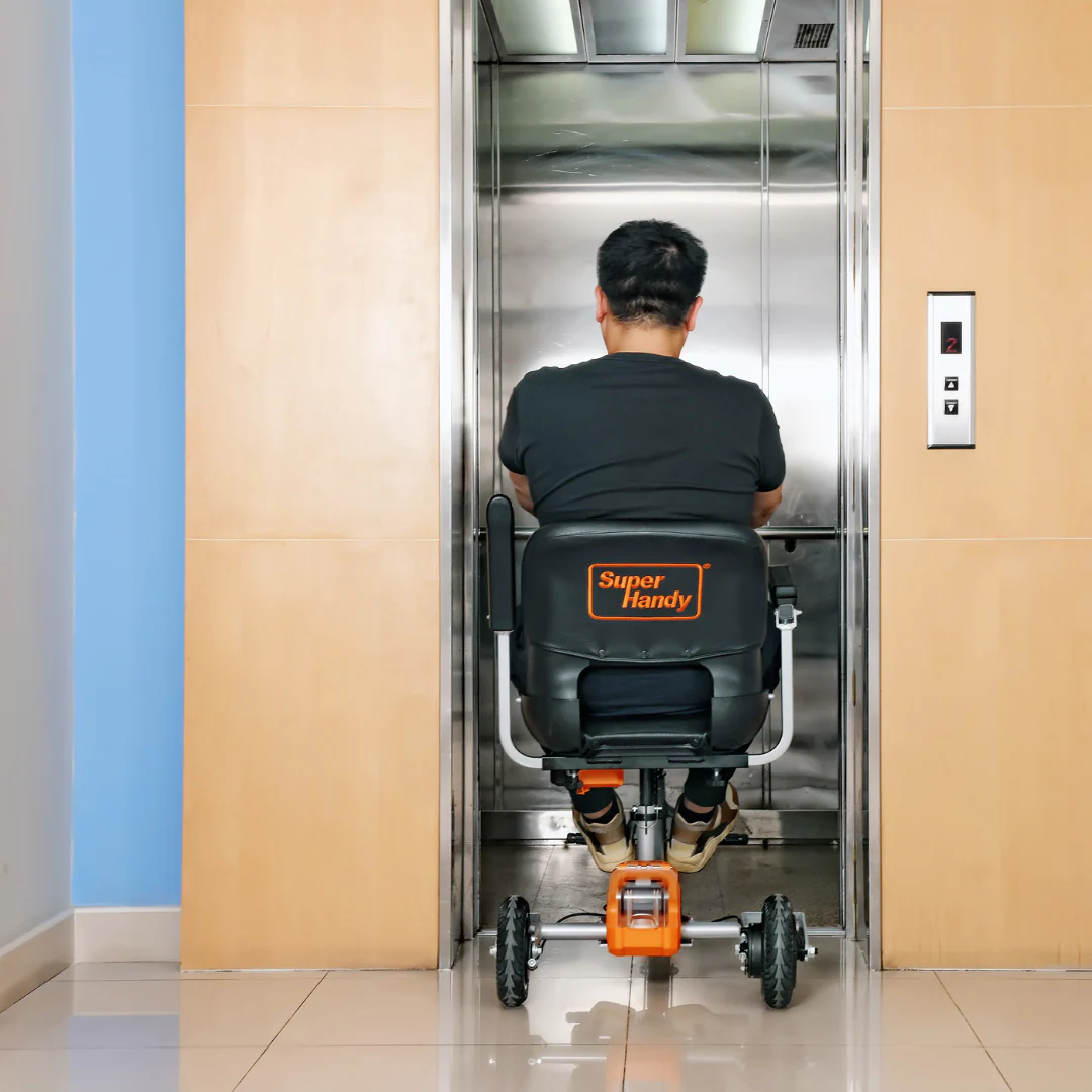 SuperHandy Passport Plus Portable Power Mobility Scooter - 11 Mile Range - Image 8
