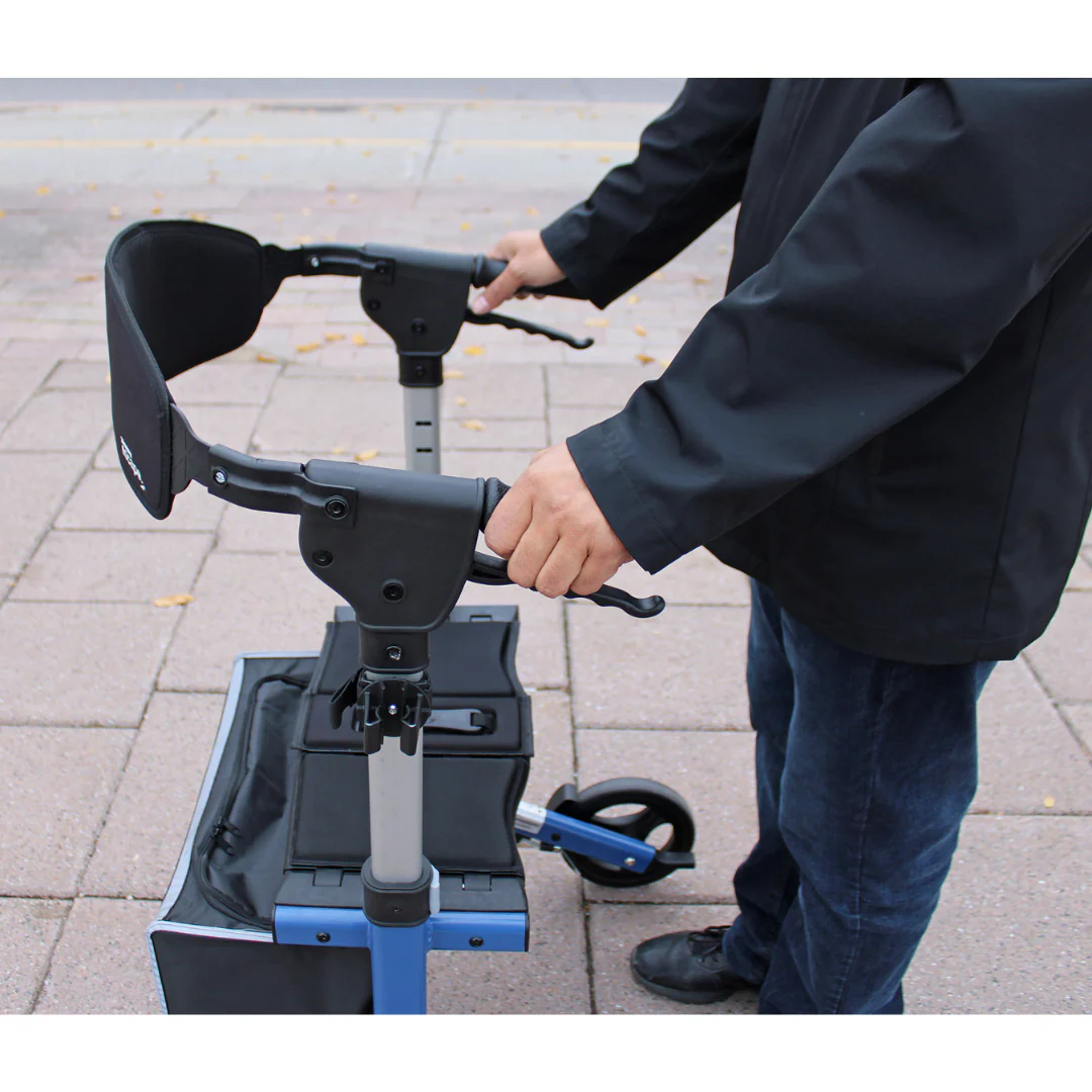 Triumph Mobility Escape Rollators - One Handle Fold - Only 15 lbs - Image 12